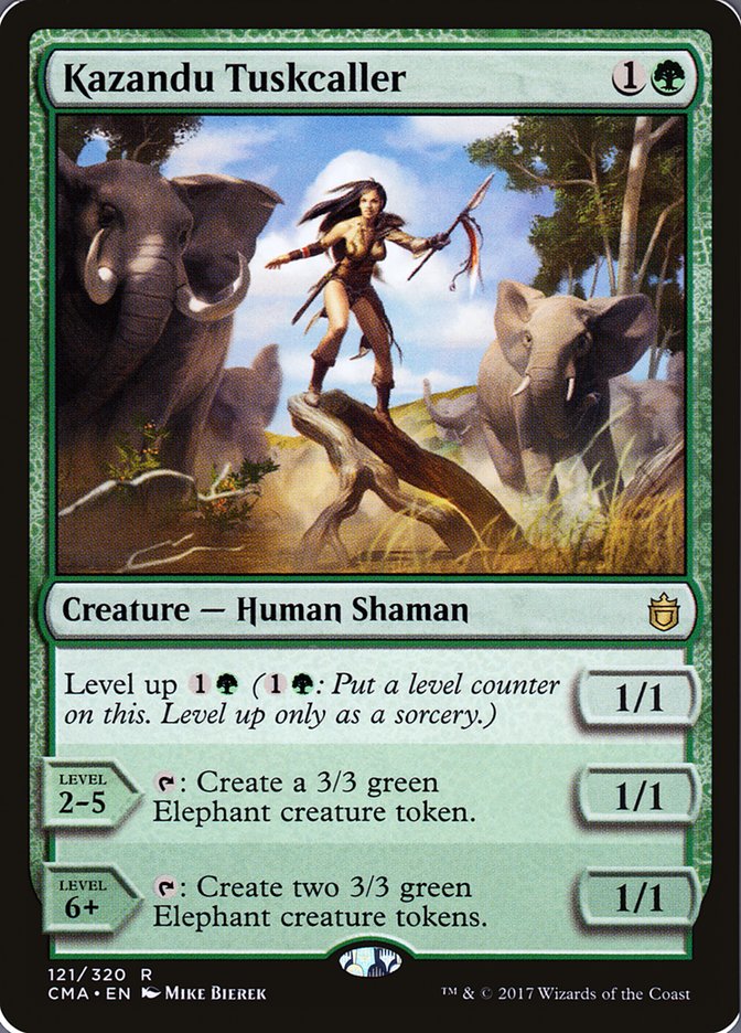 Kazandu Tuskcaller [Commander Anthology] MTG Single Magic: The Gathering    | Red Claw Gaming