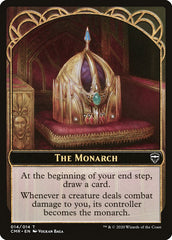 The Monarch // Treasure Double-Sided Token [Commander Legends Tokens] MTG Single Magic: The Gathering    | Red Claw Gaming