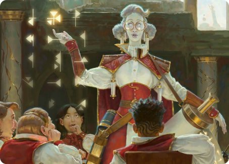 Professor of Symbology Art Card [Strixhaven: School of Mages Art Series] MTG Single Magic: The Gathering    | Red Claw Gaming