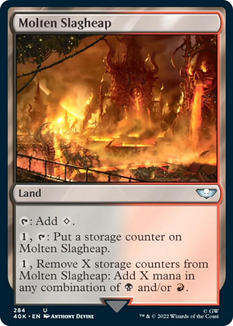 Molten Slagheap [Warhammer 40,000] MTG Single Magic: The Gathering    | Red Claw Gaming