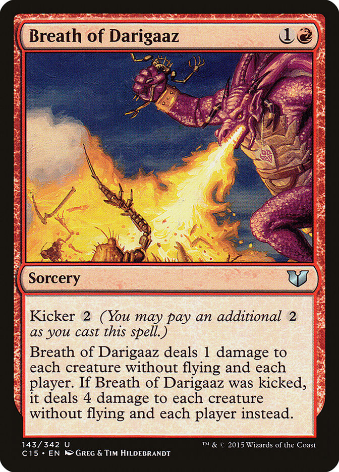 Breath of Darigaaz [Commander 2015] MTG Single Magic: The Gathering    | Red Claw Gaming