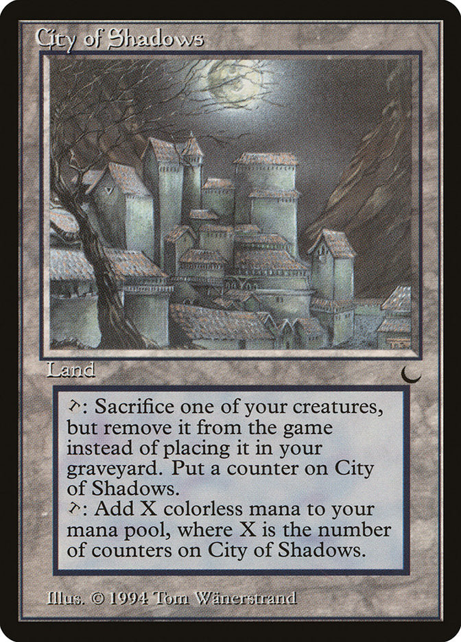 City of Shadows [The Dark] MTG Single Magic: The Gathering    | Red Claw Gaming