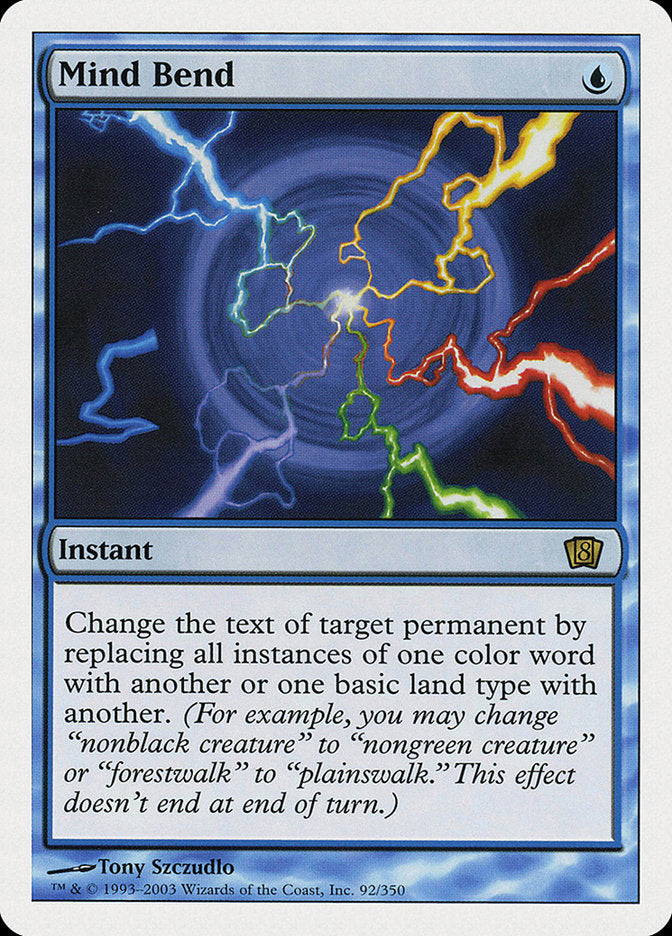 Mind Bend [Eighth Edition] MTG Single Magic: The Gathering    | Red Claw Gaming