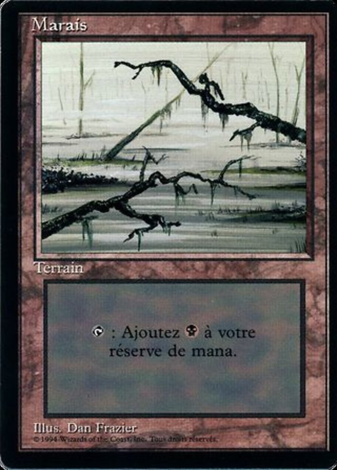 Swamp (C) [Foreign Black Border] MTG Single Magic: The Gathering    | Red Claw Gaming