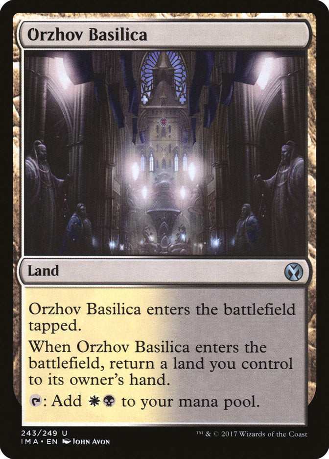Orzhov Basilica [Iconic Masters] MTG Single Magic: The Gathering    | Red Claw Gaming