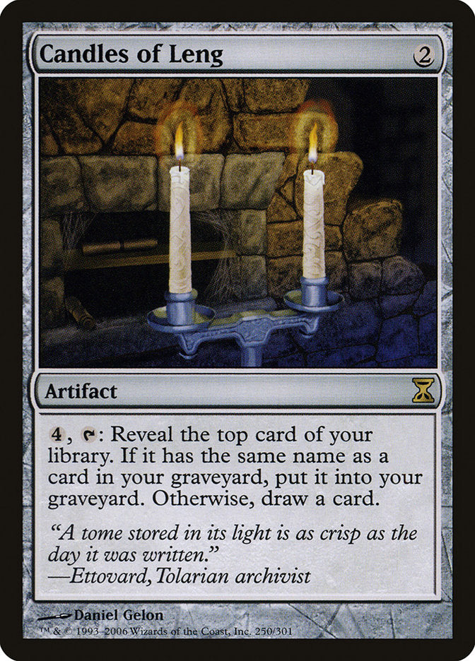 Candles of Leng [Time Spiral] MTG Single Magic: The Gathering    | Red Claw Gaming