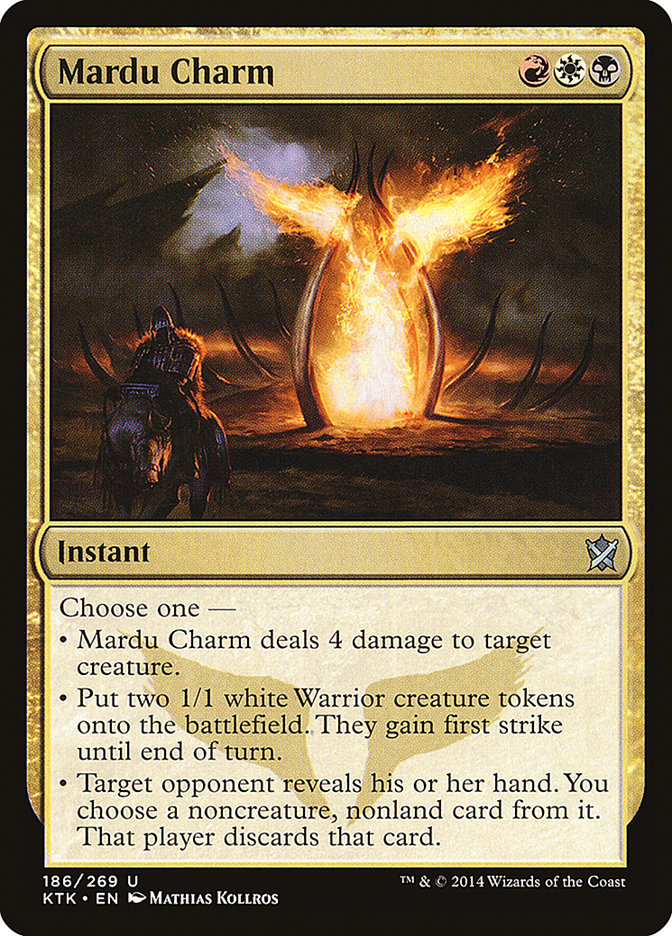 Mardu Charm [Khans of Tarkir] MTG Single Magic: The Gathering    | Red Claw Gaming