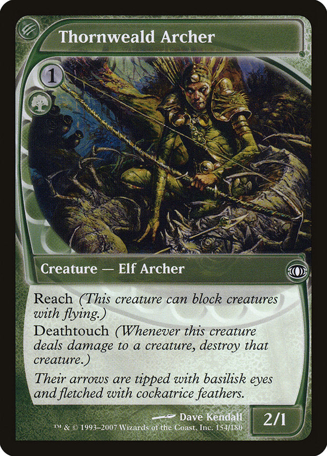 Thornweald Archer [Future Sight] MTG Single Magic: The Gathering    | Red Claw Gaming