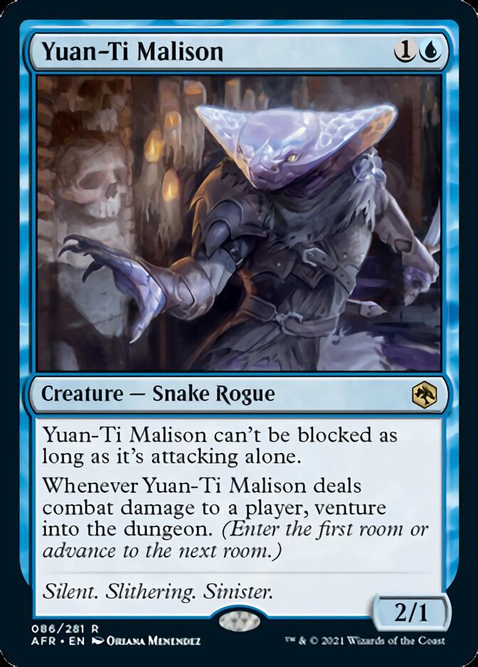 Yuan-Ti Malison [Dungeons & Dragons: Adventures in the Forgotten Realms] MTG Single Magic: The Gathering    | Red Claw Gaming