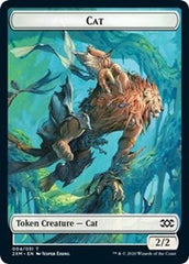 Cat // Germ Double-Sided Token [Double Masters Tokens] MTG Single Magic: The Gathering    | Red Claw Gaming