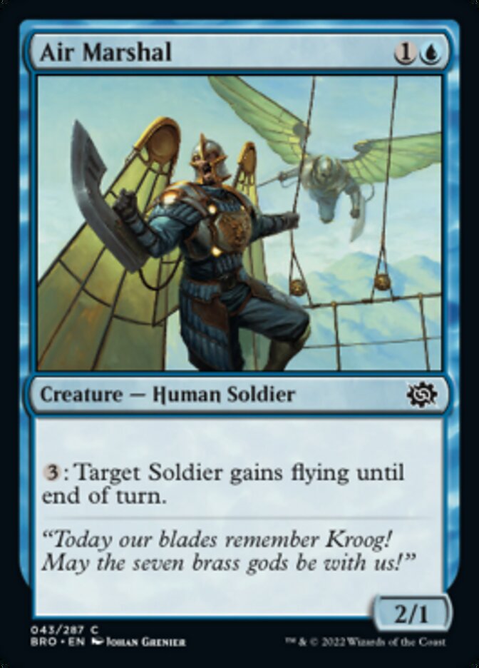 Air Marshal [The Brothers' War] MTG Single Magic: The Gathering    | Red Claw Gaming