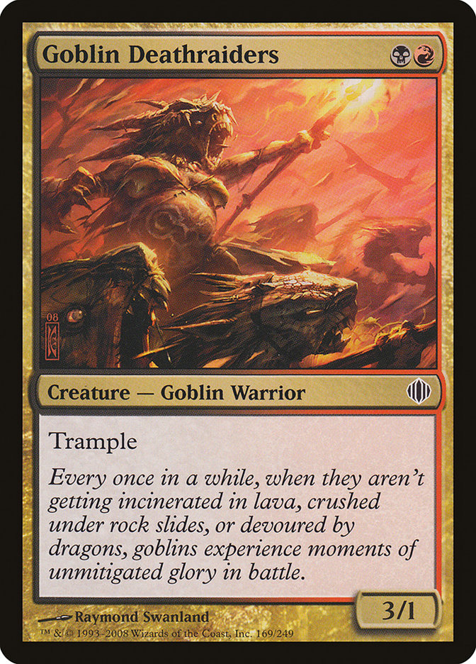 Goblin Deathraiders [Shards of Alara] MTG Single Magic: The Gathering    | Red Claw Gaming