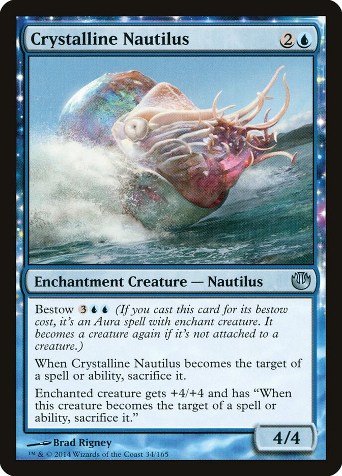 Crystalline Nautilus [Journey into Nyx] MTG Single Magic: The Gathering    | Red Claw Gaming
