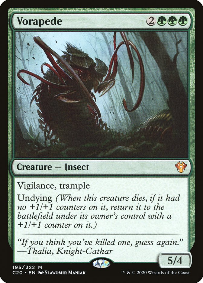 Vorapede [Commander 2020] MTG Single Magic: The Gathering    | Red Claw Gaming