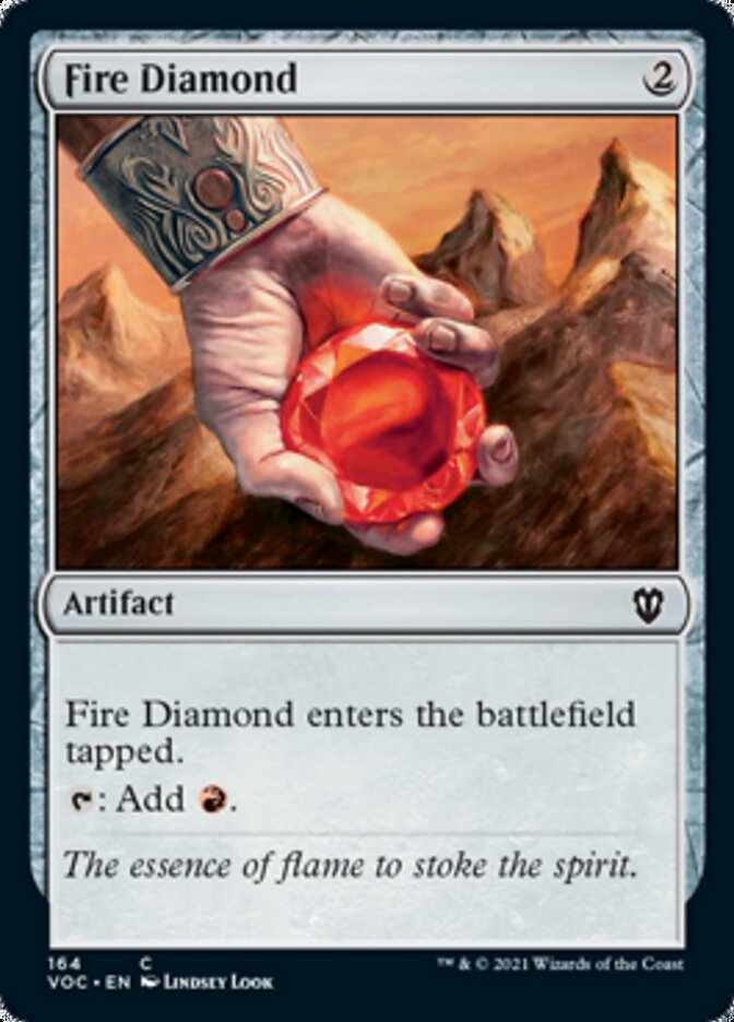 Fire Diamond [Innistrad: Crimson Vow Commander] MTG Single Magic: The Gathering    | Red Claw Gaming