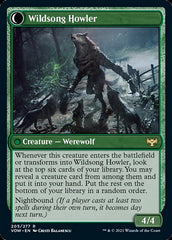 Howlpack Piper // Wildsong Howler [Innistrad: Crimson Vow] MTG Single Magic: The Gathering    | Red Claw Gaming