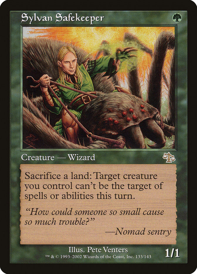 Sylvan Safekeeper [Judgment] MTG Single Magic: The Gathering    | Red Claw Gaming