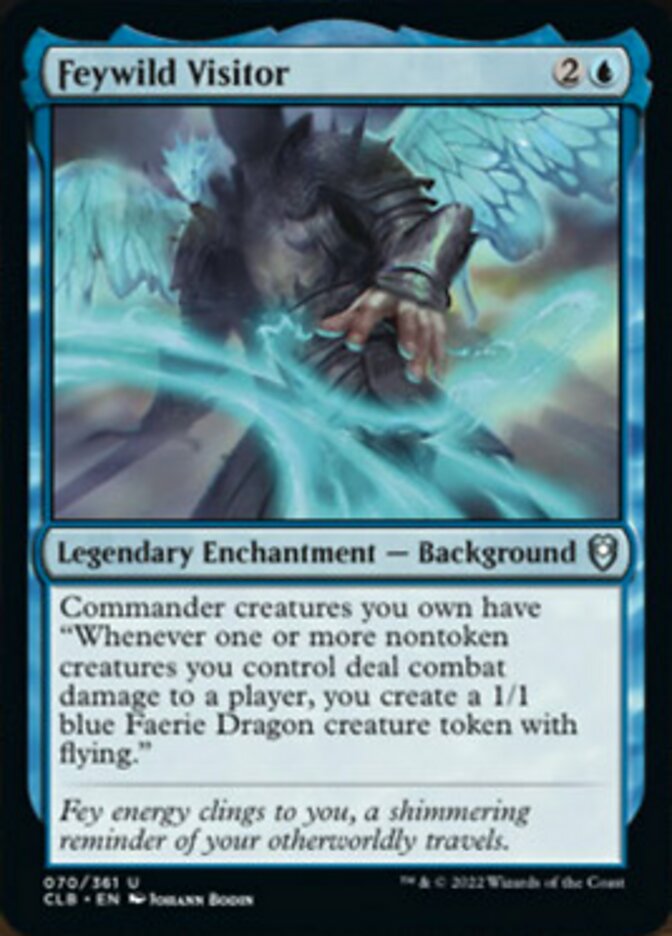 Feywild Visitor [Commander Legends: Battle for Baldur's Gate] MTG Single Magic: The Gathering    | Red Claw Gaming