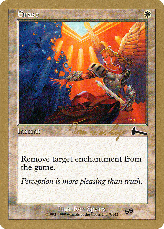 Erase (Tom van de Logt) (SB) [World Championship Decks 2000] MTG Single Magic: The Gathering    | Red Claw Gaming