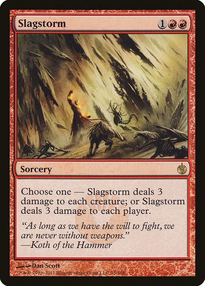 Slagstorm [Mirrodin Besieged] MTG Single Magic: The Gathering    | Red Claw Gaming
