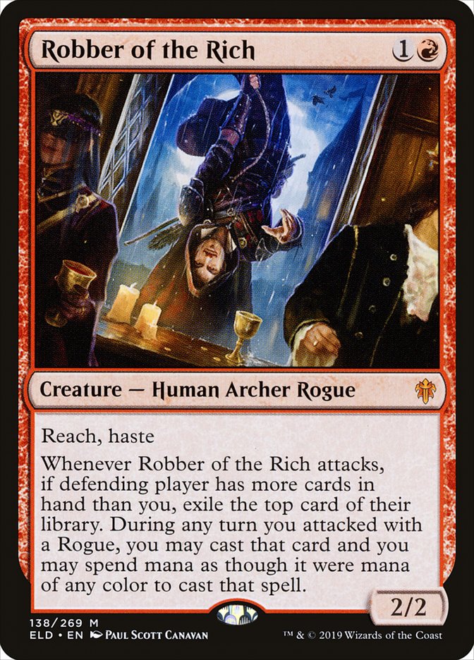 Robber of the Rich [Throne of Eldraine] MTG Single Magic: The Gathering    | Red Claw Gaming