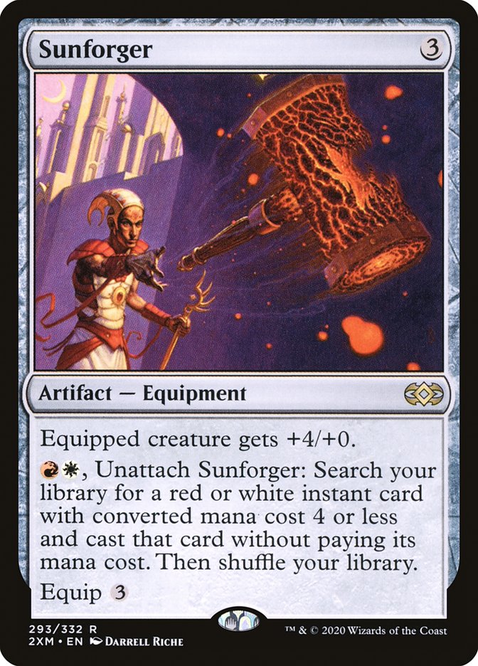 Sunforger [Double Masters] MTG Single Magic: The Gathering    | Red Claw Gaming