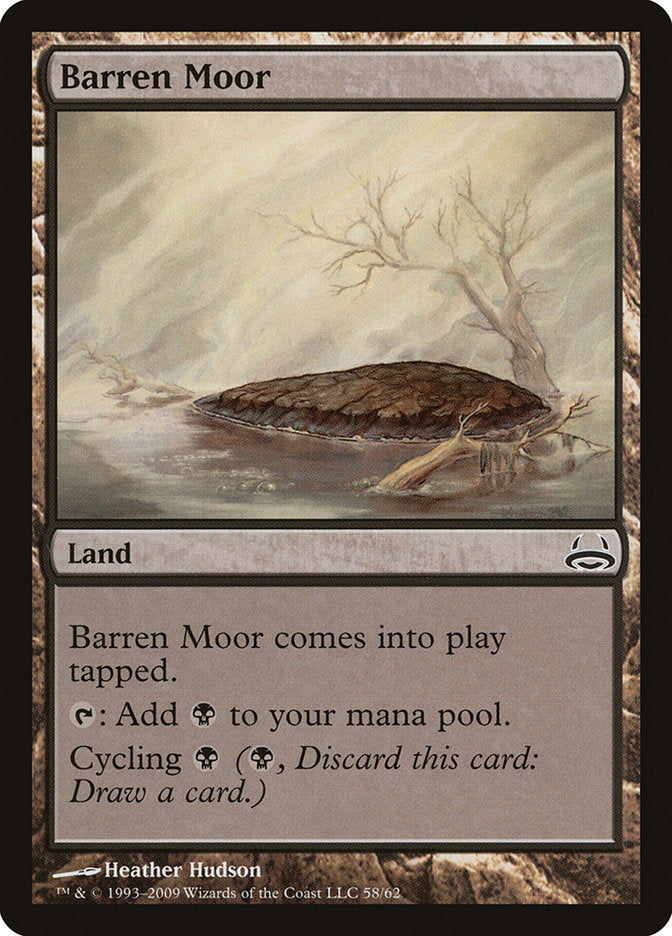 Barren Moor [Duel Decks: Divine vs. Demonic] MTG Single Magic: The Gathering    | Red Claw Gaming