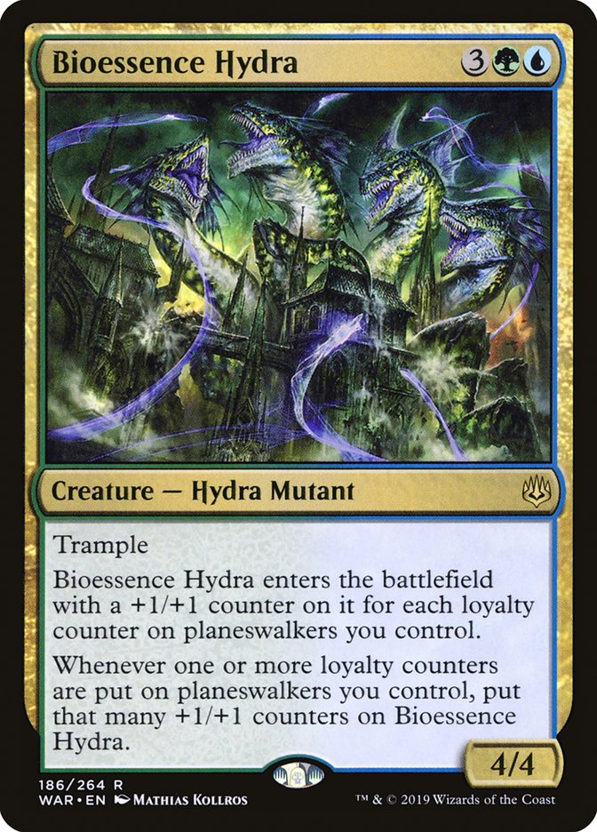 Bioessence Hydra [War of the Spark] MTG Single Magic: The Gathering    | Red Claw Gaming