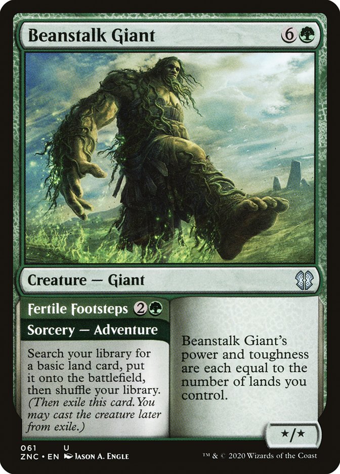 Beanstalk Giant [Zendikar Rising Commander] MTG Single Magic: The Gathering    | Red Claw Gaming