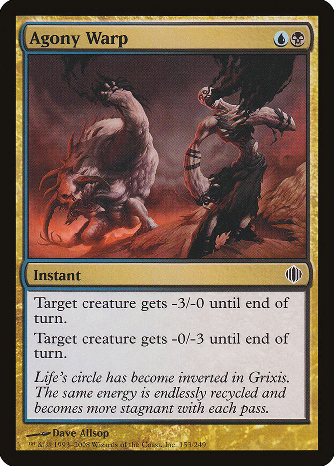 Agony Warp [Shards of Alara] MTG Single Magic: The Gathering    | Red Claw Gaming