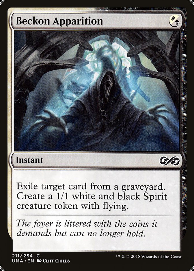 Beckon Apparition [Ultimate Masters] MTG Single Magic: The Gathering    | Red Claw Gaming