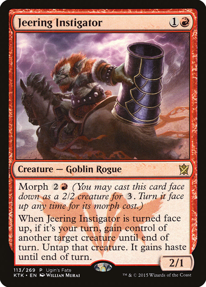 Jeering Instigator [Ugin's Fate] MTG Single Magic: The Gathering    | Red Claw Gaming