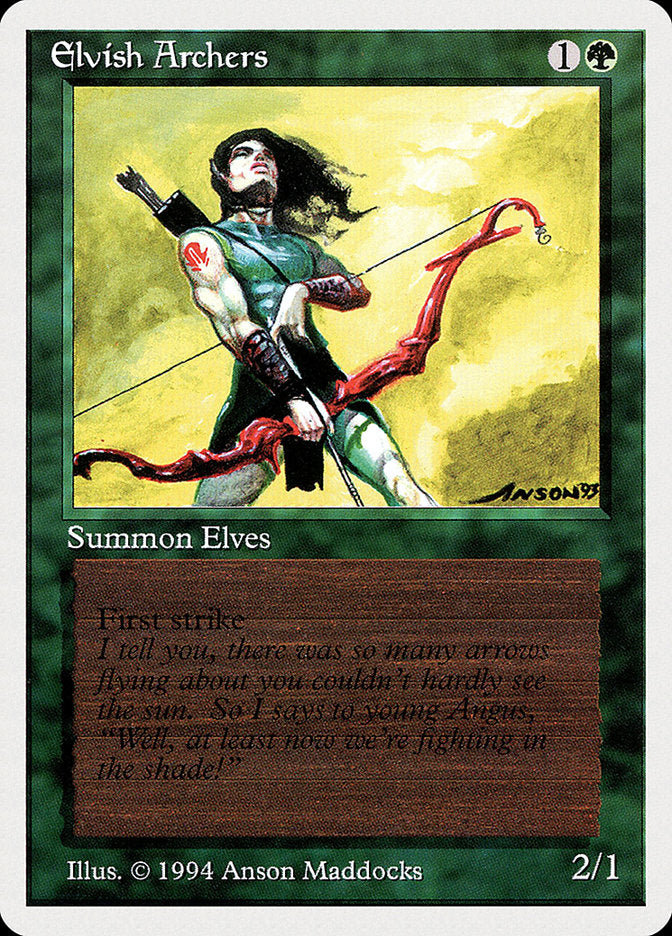 Elvish Archers [Summer Magic / Edgar] MTG Single Magic: The Gathering    | Red Claw Gaming