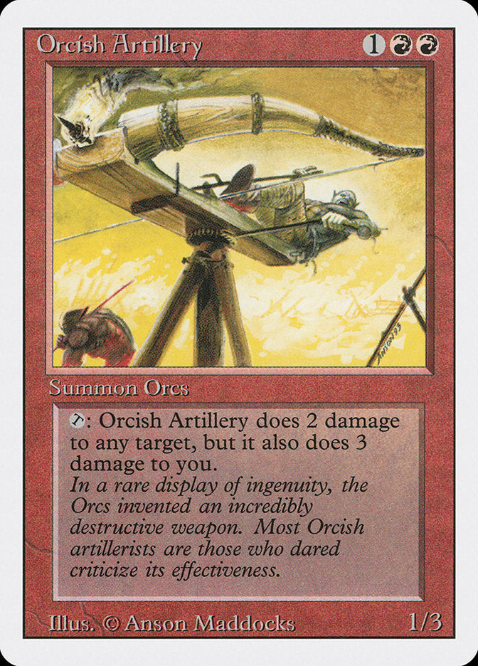 Orcish Artillery [Revised Edition] MTG Single Magic: The Gathering    | Red Claw Gaming