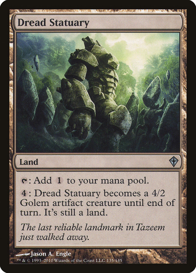 Dread Statuary [Worldwake] MTG Single Magic: The Gathering    | Red Claw Gaming