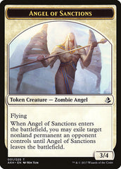 Angel of Sanctions // Drake Double-Sided Token [Amonkhet Tokens] MTG Single Magic: The Gathering    | Red Claw Gaming