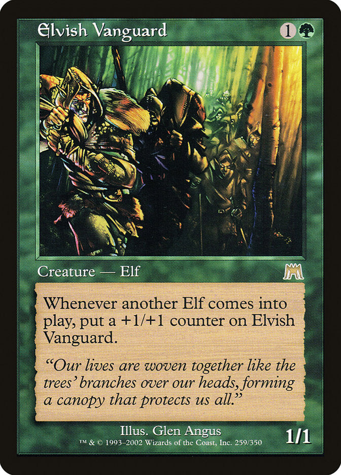 Elvish Vanguard [Onslaught] MTG Single Magic: The Gathering    | Red Claw Gaming
