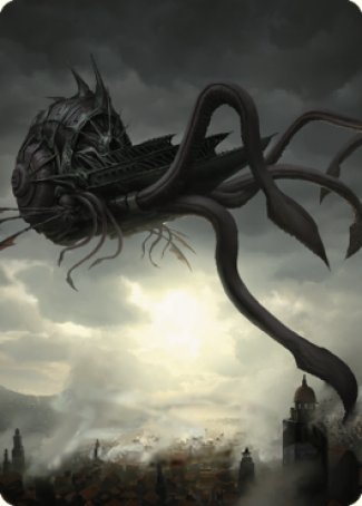 Nautiloid Ship Art Card [Commander Legends: Battle for Baldur's Gate Art Series] MTG Single Magic: The Gathering    | Red Claw Gaming