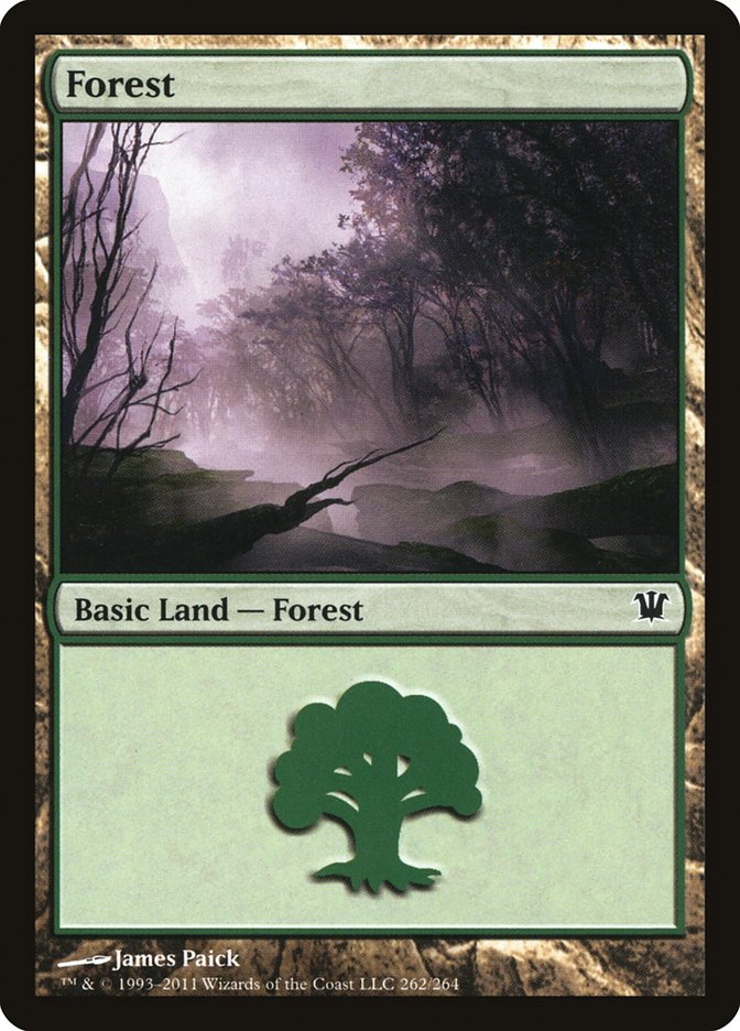 Forest (262) [Innistrad] MTG Single Magic: The Gathering    | Red Claw Gaming