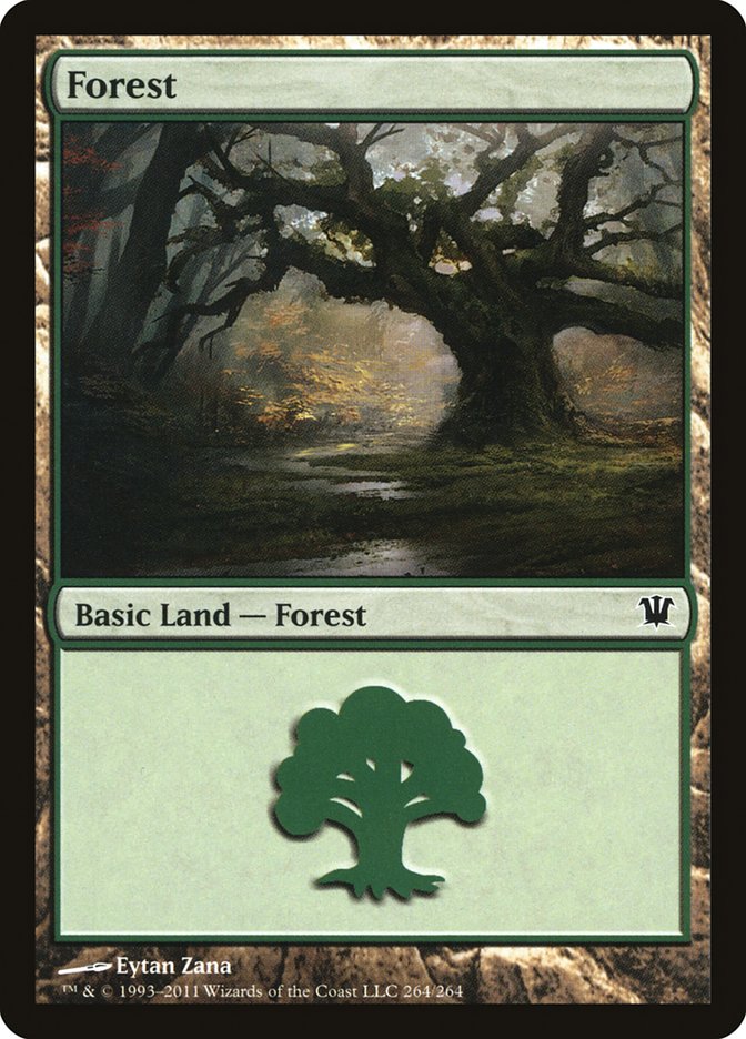 Forest (264) [Innistrad] MTG Single Magic: The Gathering    | Red Claw Gaming