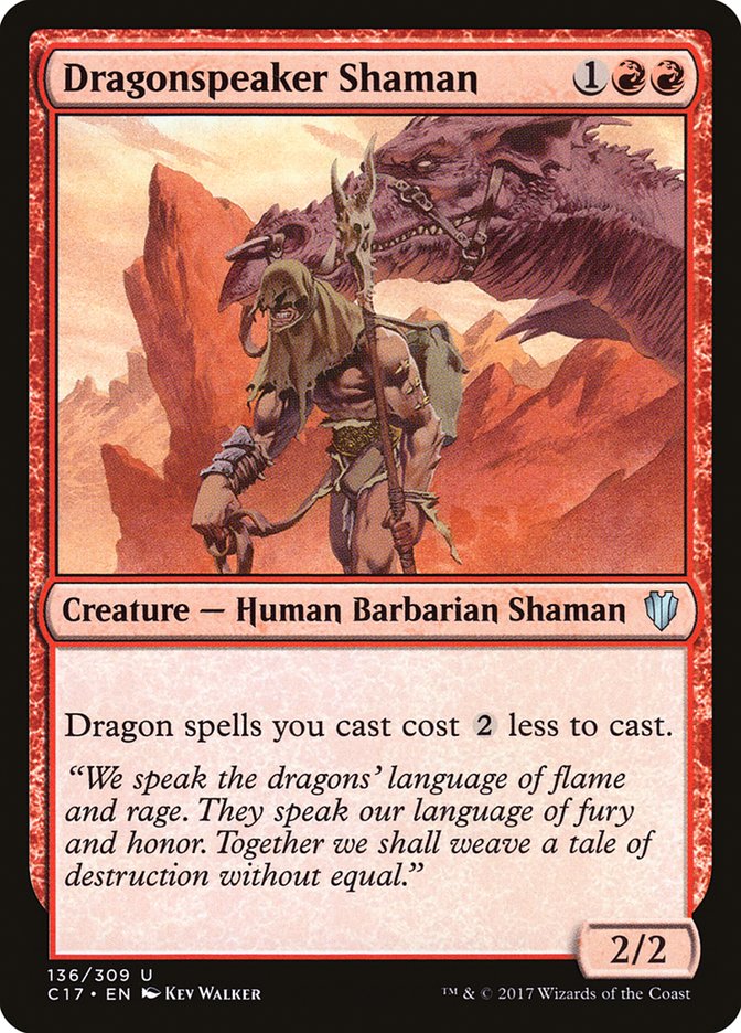 Dragonspeaker Shaman [Commander 2017] MTG Single Magic: The Gathering    | Red Claw Gaming
