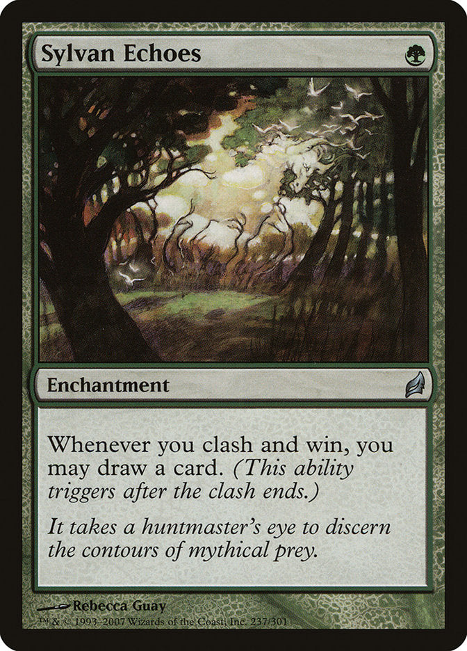 Sylvan Echoes [Lorwyn] MTG Single Magic: The Gathering    | Red Claw Gaming