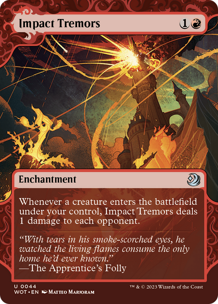 Impact Tremors [Wilds of Eldraine: Enchanting Tales] MTG Single Magic: The Gathering    | Red Claw Gaming