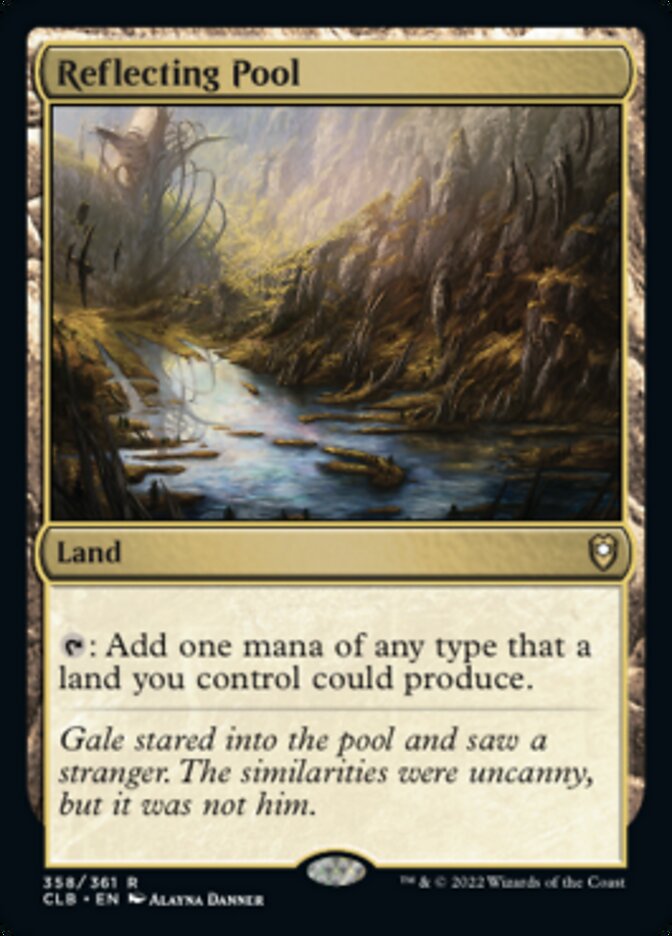 Reflecting Pool [Commander Legends: Battle for Baldur's Gate] MTG Single Magic: The Gathering    | Red Claw Gaming