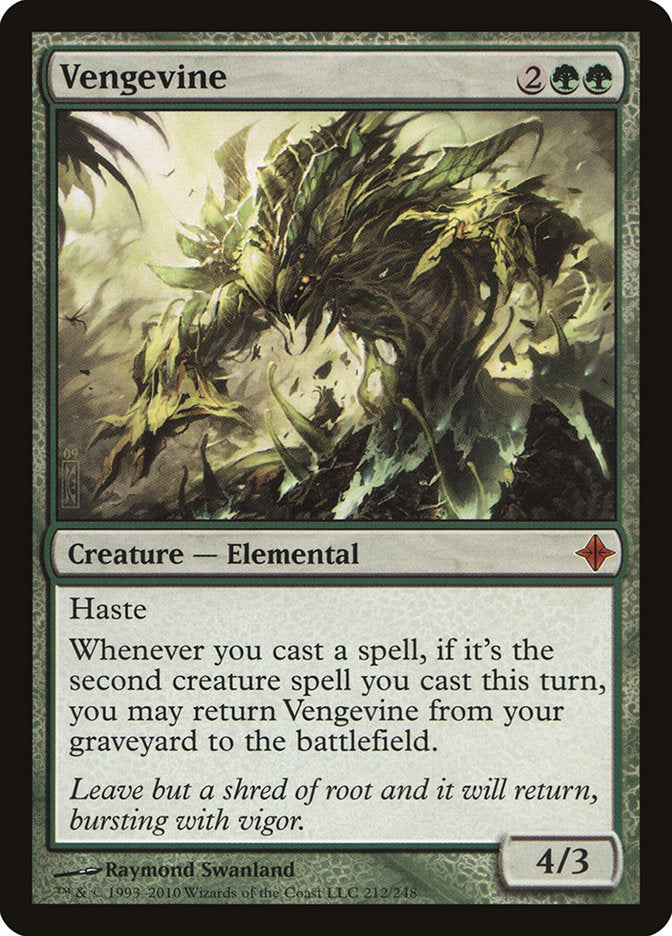 Vengevine [Rise of the Eldrazi] MTG Single Magic: The Gathering    | Red Claw Gaming