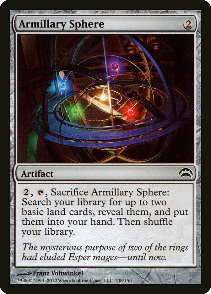 Armillary Sphere [Planechase 2012] MTG Single Magic: The Gathering    | Red Claw Gaming