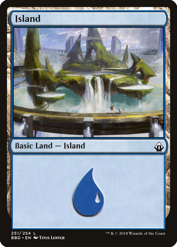 Island (251) [Battlebond] MTG Single Magic: The Gathering    | Red Claw Gaming