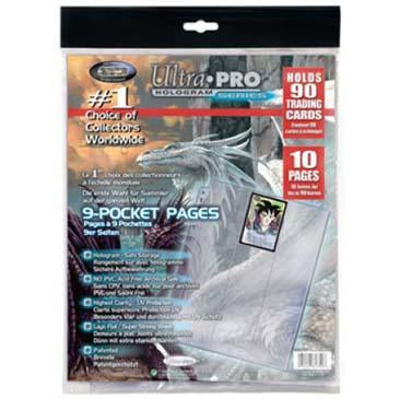 9-Pocket 11-Hole Platinum Page Pages Ultra Pro    | Red Claw Gaming