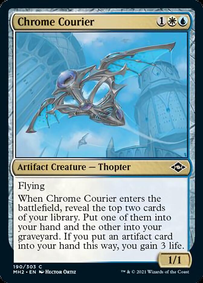 Chrome Courier [Modern Horizons 2] MTG Single Magic: The Gathering    | Red Claw Gaming