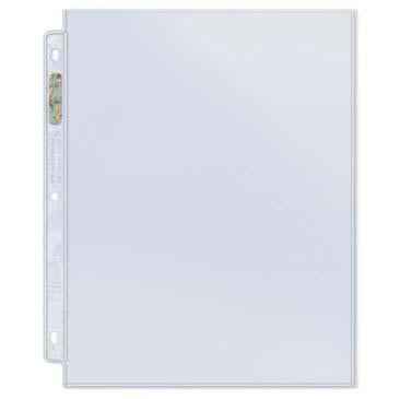 1-Pocket Platinum Page with 8-1/2" X 11" Pocket Pages Ultra Pro    | Red Claw Gaming